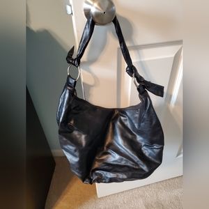 Black shoulder bag